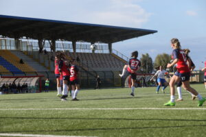 calcio women tiro goal